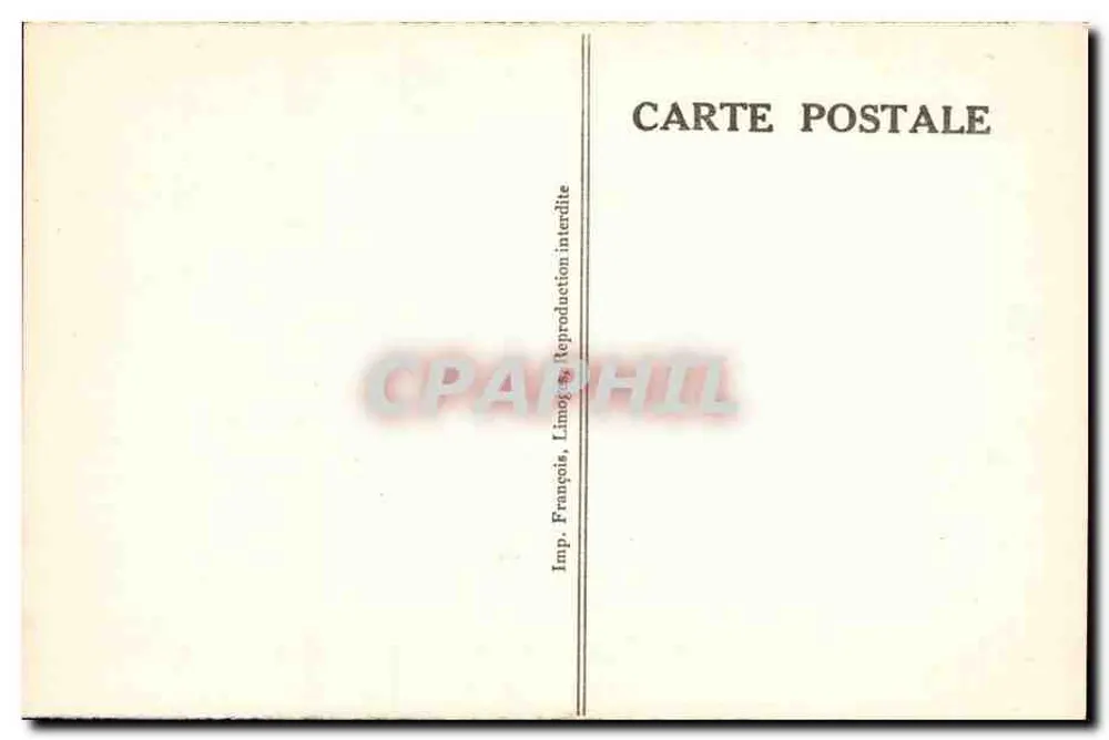 Stratigraphische Schnittzeichnung der Ausgrabung der MARSEILLES — Magdalénianische Zeit — Cliché Fourgous - Rückseite