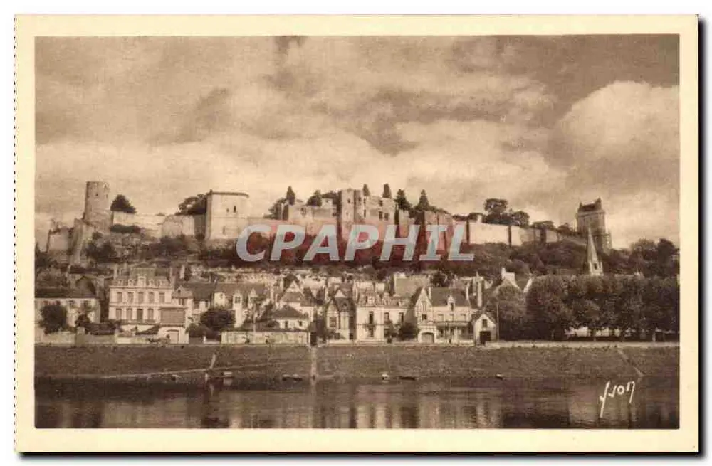 Castelli della Loira — Chinon (Indre-et-Loire) — Les Éditions d'Art VON - Recto