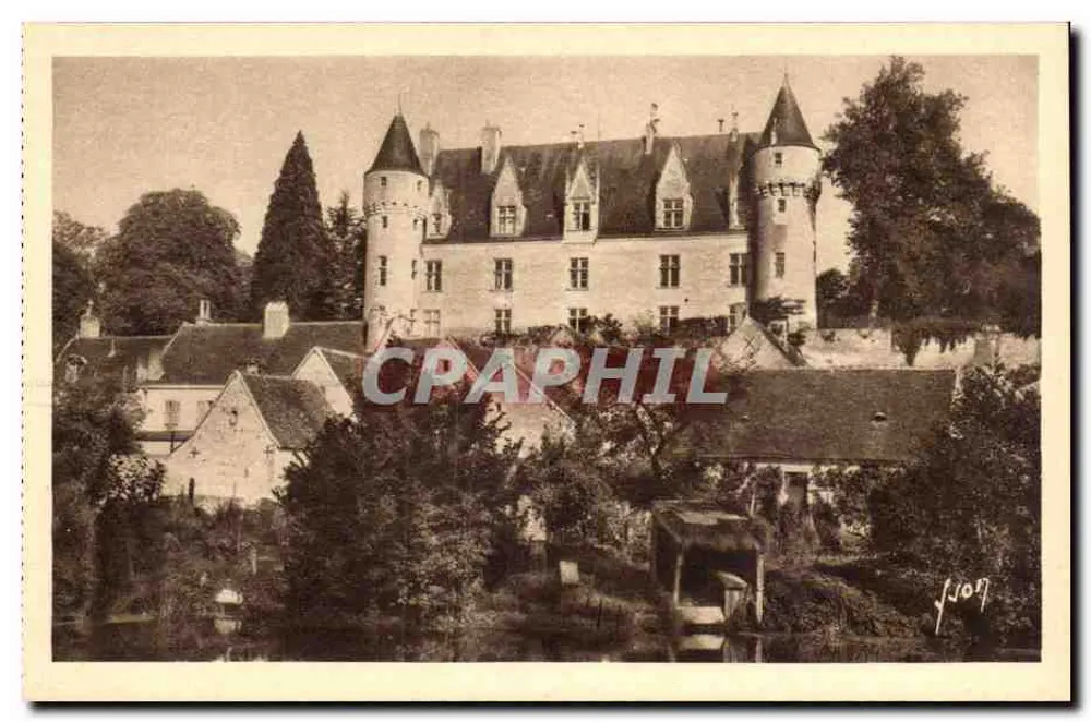 Castelo de Montrésor — Indre-et-Loire — Edições d'Art Yvon, Paris - Frente