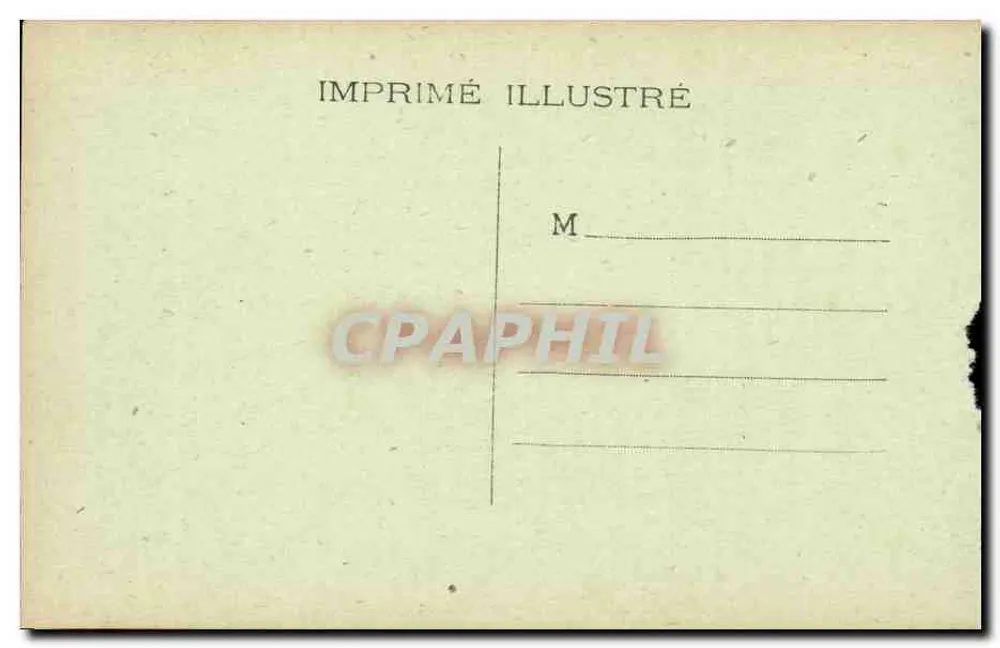 N.-D. de Lorette — Die provisorische Kapelle auf dem Plateau — Imprimé Illustré Nr. 278 - Rückseite