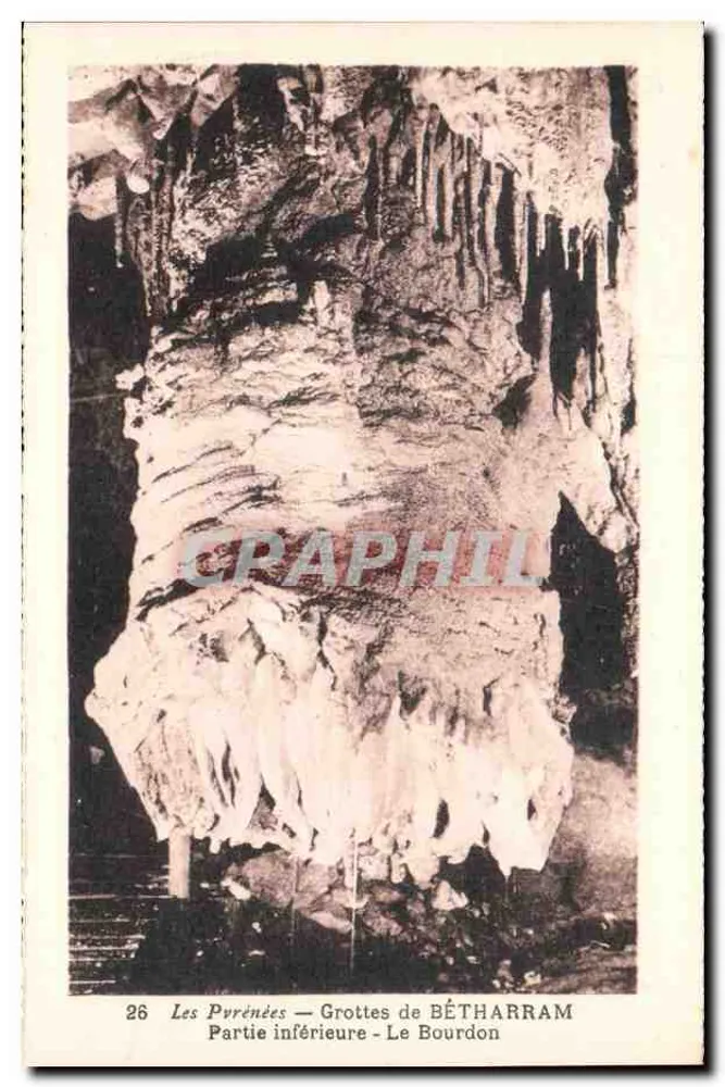 Os Pirineus — Grutas de BÉTHARRAM — Parte inferior — O Burdon — n°26 - Frente