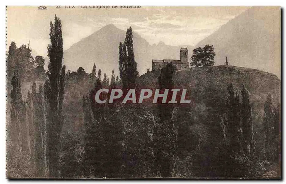 Luz - A Capela de Sollerino — editor: 1ª Academia dos Artes Pneumáticas, Strasbourg - Frente