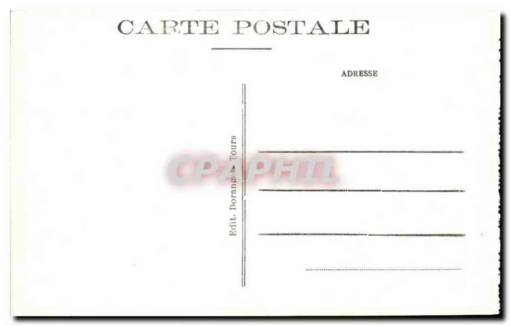 LANGEAIS — Entrada do Castelo — Ponte-Levis — R.D. - Verso