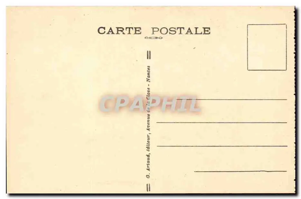 अलेंसॉन — गेट — G. Artaud, नांत्स - पीछे