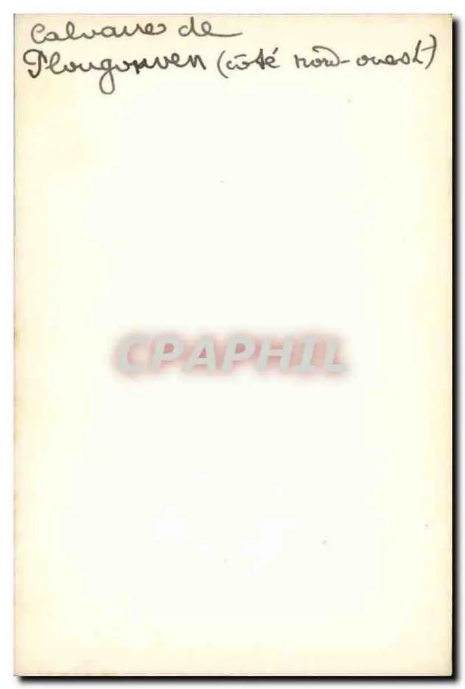 Calvário de Plougraven — lado noroeste — n°3 - Verso