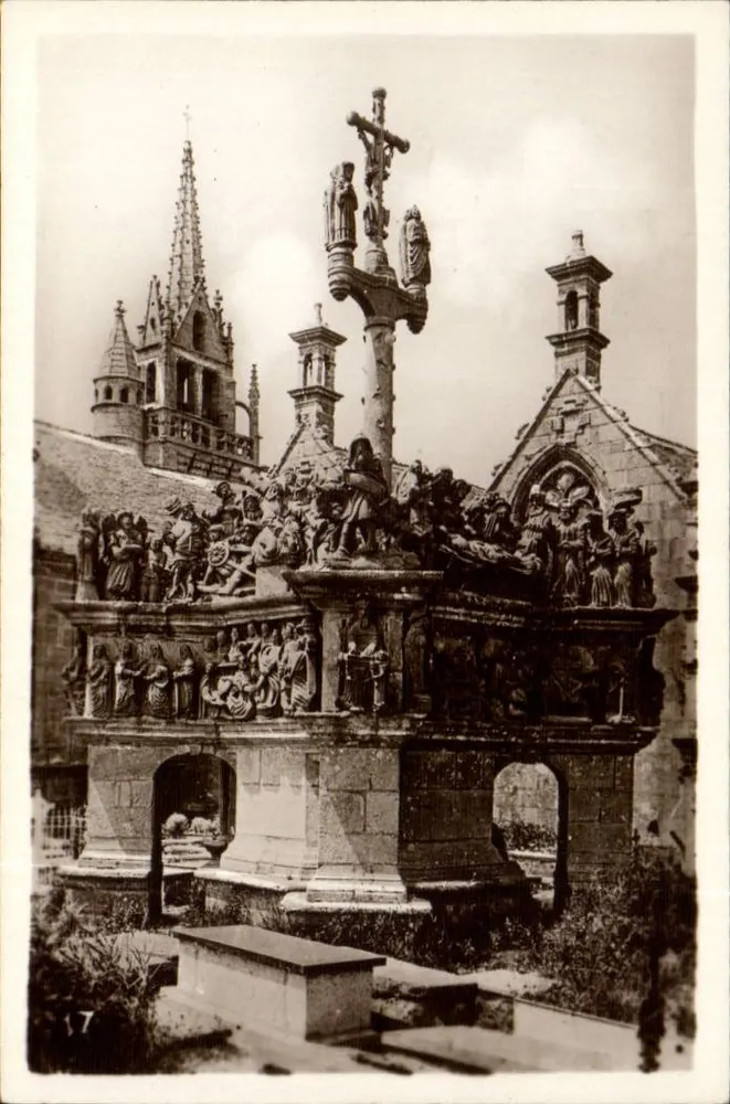 Calvarienberg von Guimiliau — n° 17 - Vorderseite