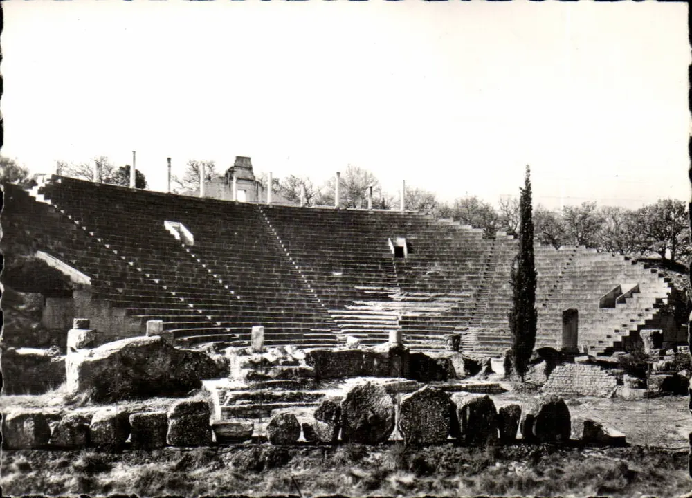 Vaison-la-Romaine — Das antike Theater, römisches Monument — 92-23 - Vorderseite