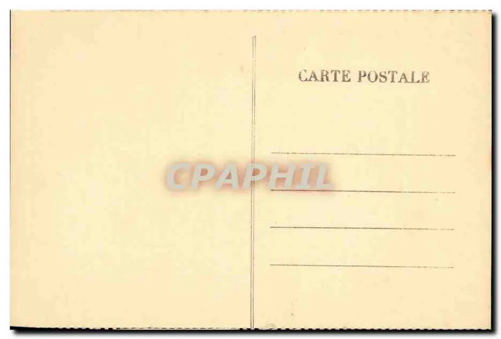 Bourbon-l'Archambault — O Castelo (fachada Norte) — série 19 - Verso