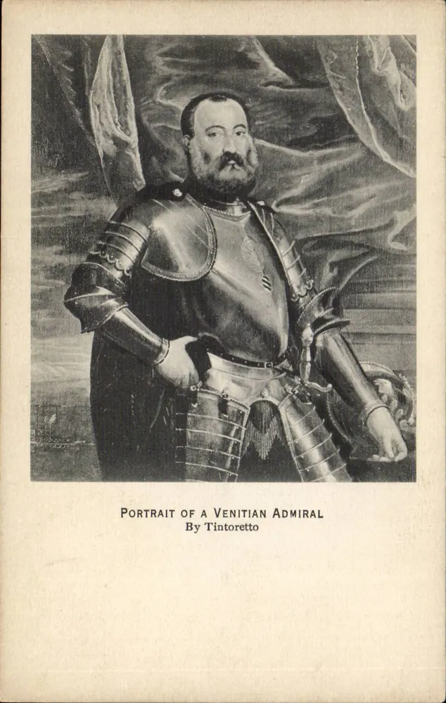 Porträt eines venezianischen Admirals — von Tintoretto — Verleger: Pennsylvania Museum and School of Industrial Art, Philadelphia - Vorderseite