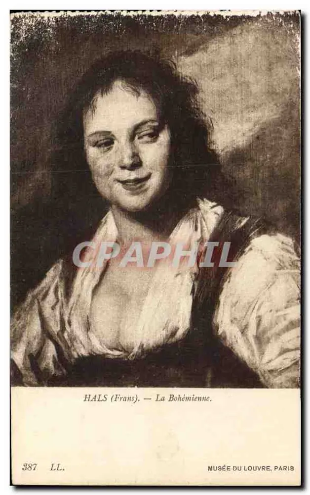 A Bohêmia — Hals (Frans) — Museu do Louvre, Paris - Frente