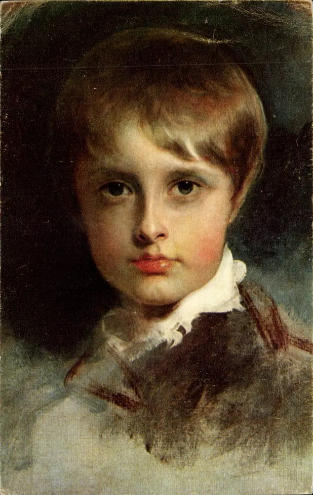 Porträt eines jungen Jungen — Thomas Lawrence — veröffentlicht vom Nationalen Komitee für Kindheit, Paris - Vorderseite