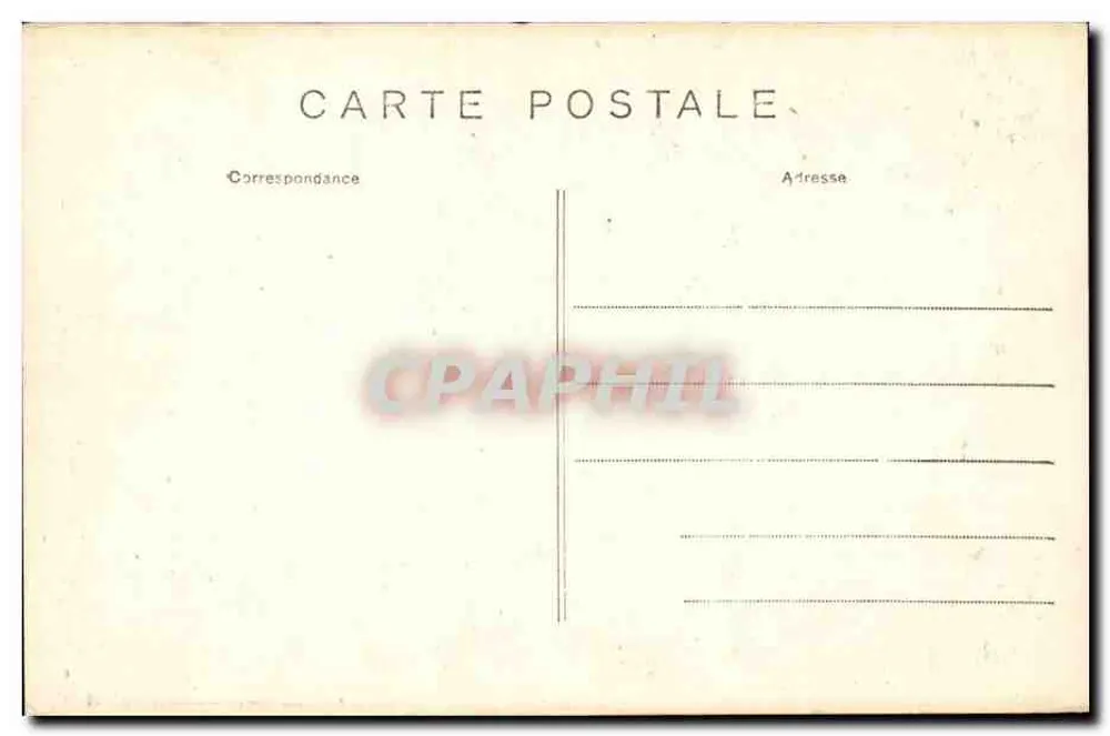 Vista dell'Académie des Beaux-Arts a Parigi — A. Vincent, 4 Rue des Beaux-Arts — Parigi - Verso
