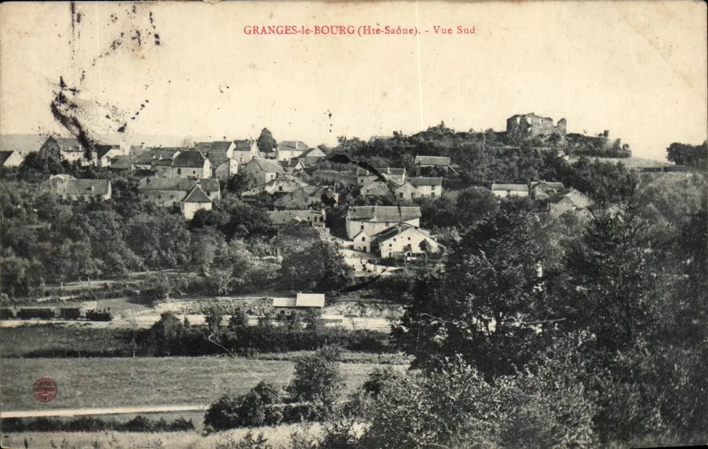 Granges-le-Bourg (Haute-Saône) — Vista Sul — editor desconhecido, número de série não visível - Frente