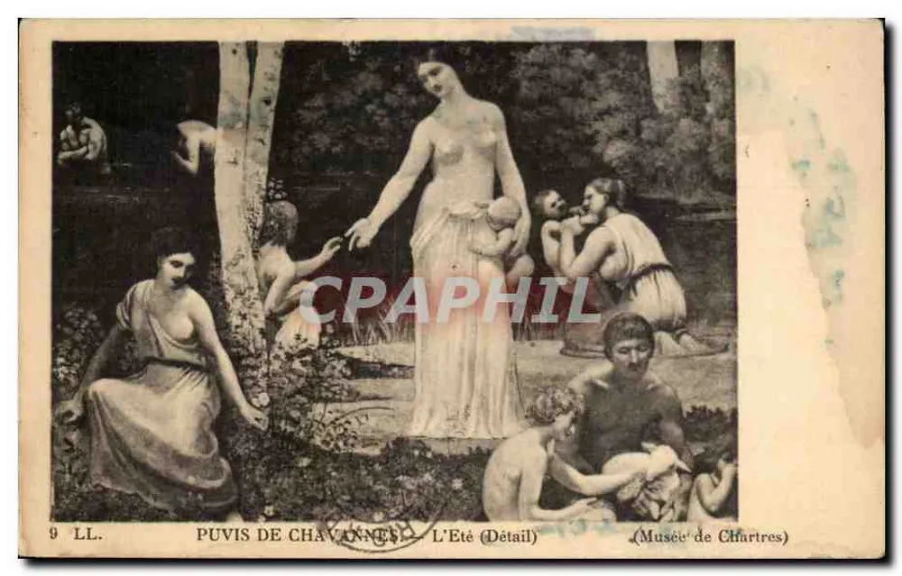 Puvis de Chavannes — Sommer (Detail) — Musée de Chartres - Vorderseite