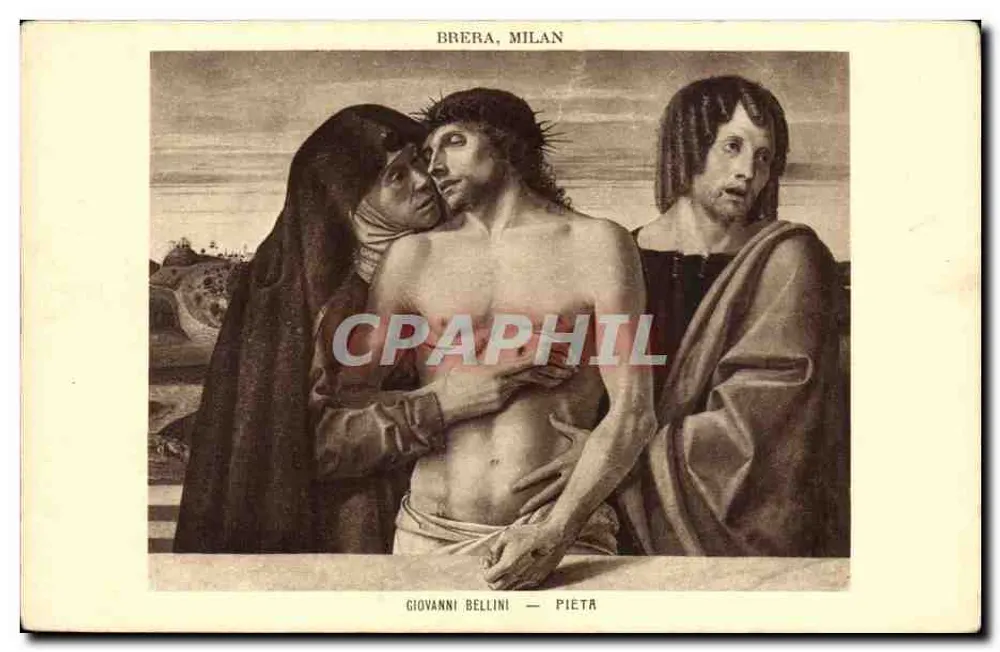 Pieta — Giovanni Bellini — Brera, Mailand - Vorderseite