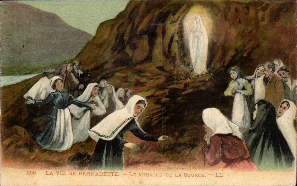 La Vida de Bernadette — El Milagro de la Fuente — LL - Anverso