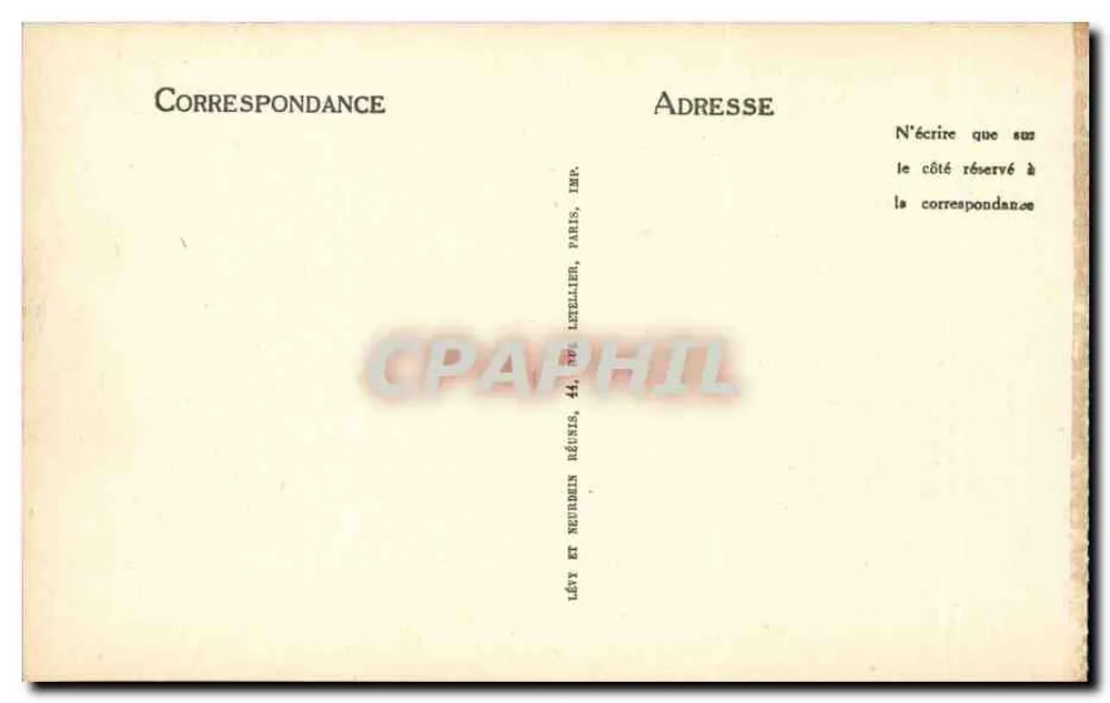 Genf — Place des Alpes und der Mont-Blanc — LL - Rückseite
