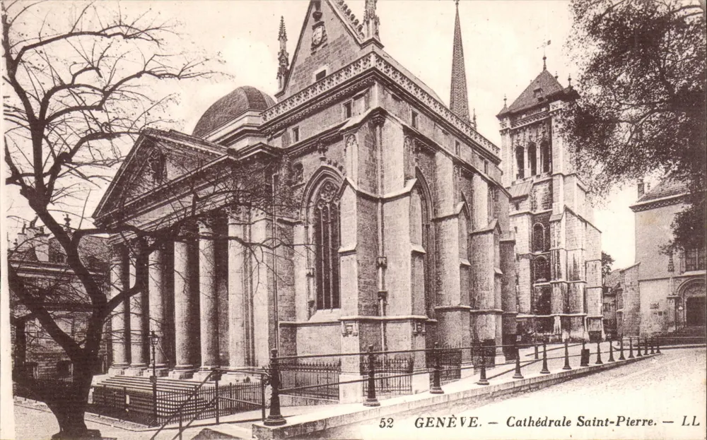 Genebra — Catedral de São Pedro — LL - Frente
