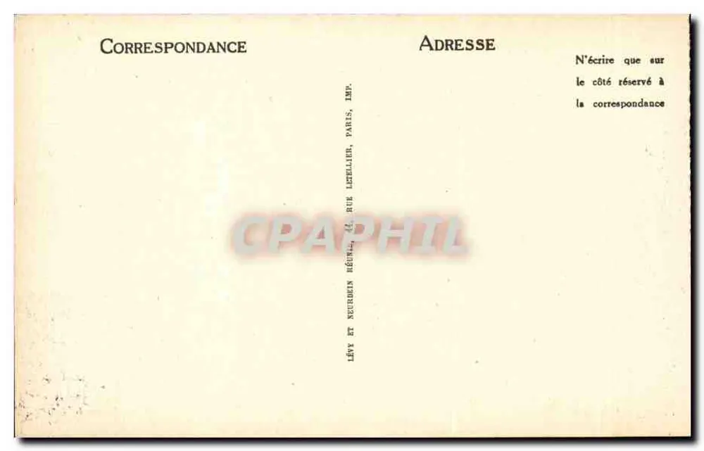 Genf — Der Quai du Mont-Blanc — L.L. n°02 - Rückseite