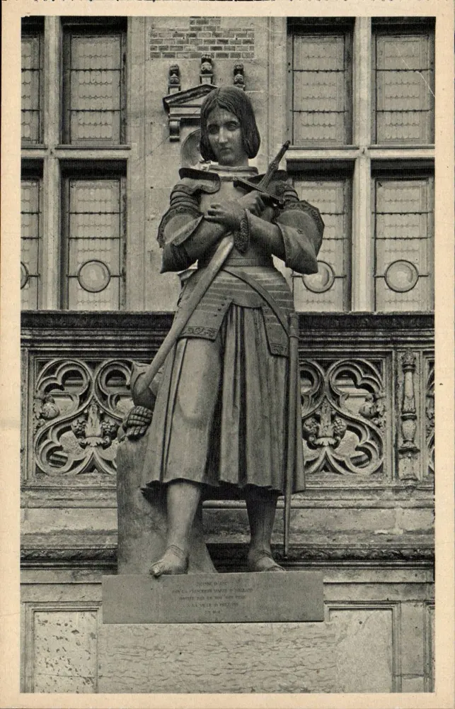 Orléans (Loiret) — Joana d'Arc — Héliogravure Combier Macon - Frente