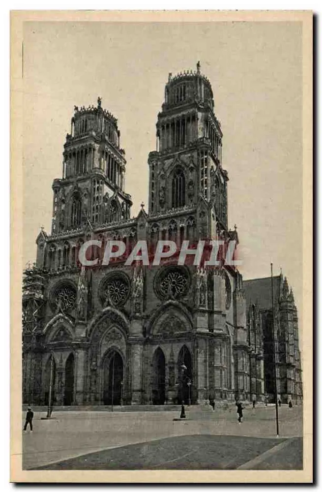 Orléans — A Catedral Ste-Croix — Héloïgrevière-Combière Macon - Frente