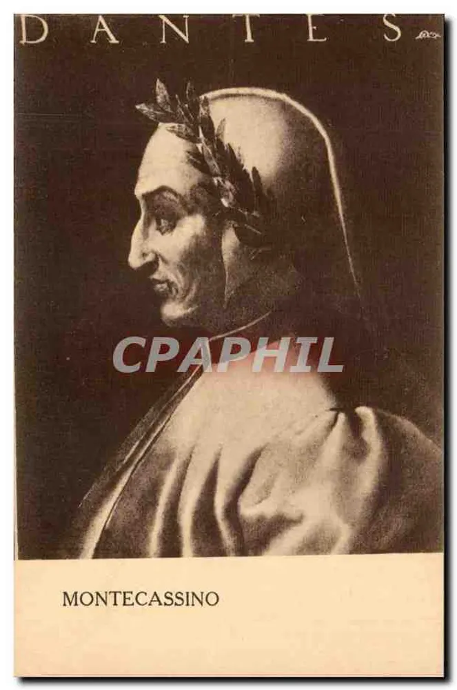 Dante Alighieri — Montecassino — Verlag Montecassino - Vorderseite