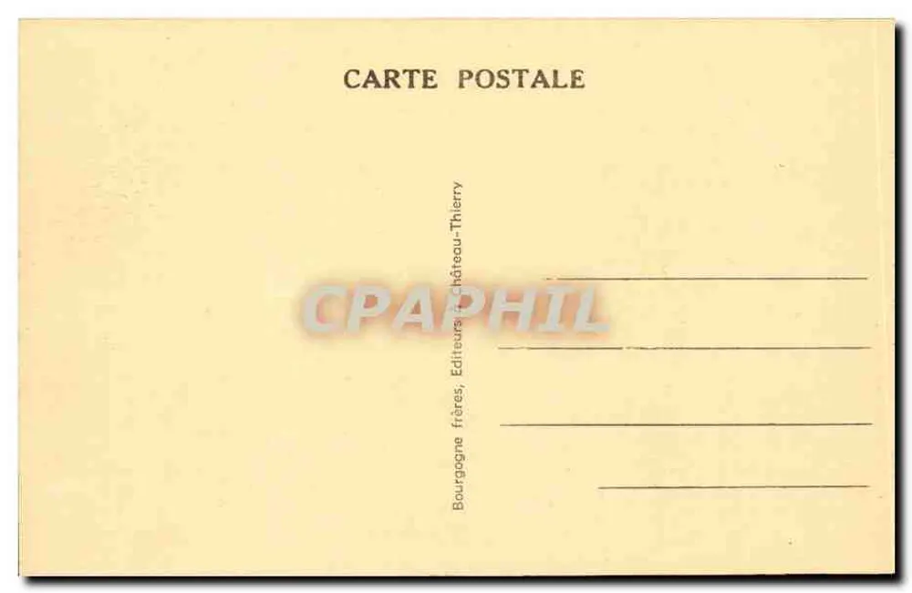Senlis (Oise) — A Catedral — Edit. J.B. - Verso
