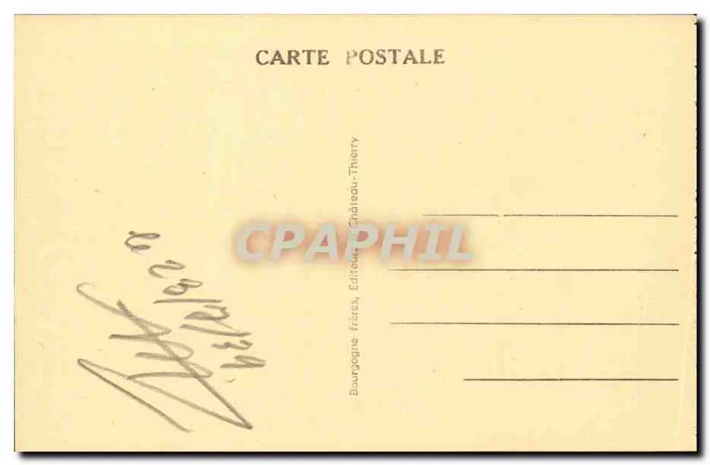 Senlis (Oise) — A Catedral — Edit. J.B. - Verso