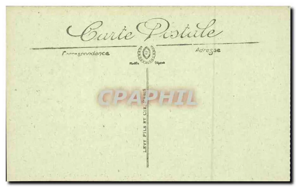 Chamonix — Les Pratz et l'Aiguille du Drn. — SELECT — n°111 - Verso
