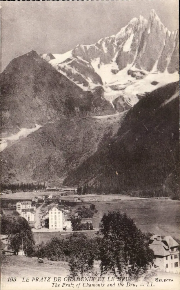 Le Pratz de Chamonix e o Dru — Selecta, n°193 - Frente