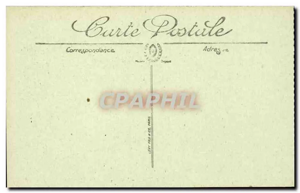 Chamonix — Rue Nationale e o Mont-Blanc — LL. - Verso