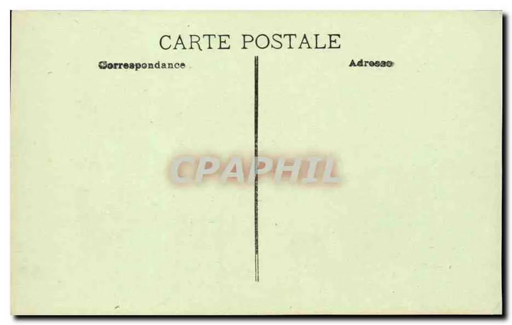 Marselha — O Castelo de If, pátio interno, o poço — Editor não identificado - Verso