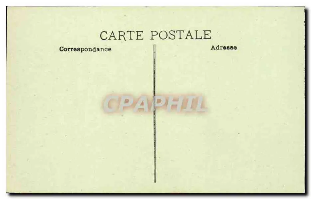 Marseille - Schloss If - Ansicht von der Nordseite — Sammlung Schloss If - Rückseite