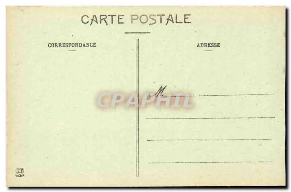 Luchon - Cirque d'Enfer und Crabioules (Fuß des Lys-Tals) — Die Pyrenäen (1. Serie) — Phototypie Labouche Frères, Toulouse - Rückseite