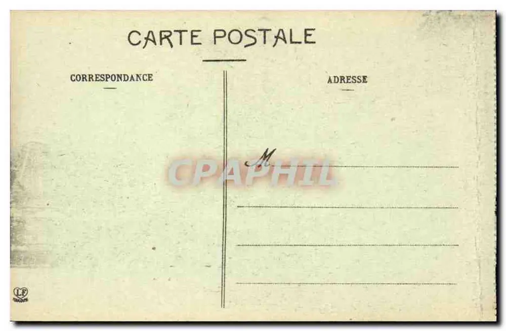 Luchon - Diante dos Termas e dos Quinconces — Fototipo L'Abouche Frères, Toulouse, 1ª Série, n°568 - Verso