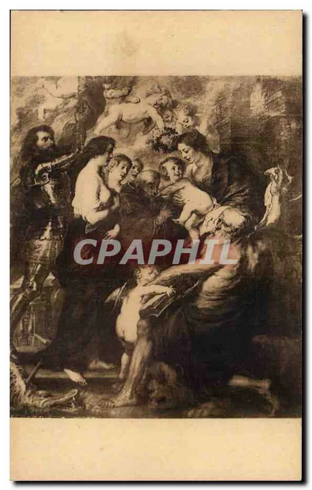Altarbild — St. Jacobskirche, Antwerpen — Rubens — P.-P. Rubens - Vorderseite