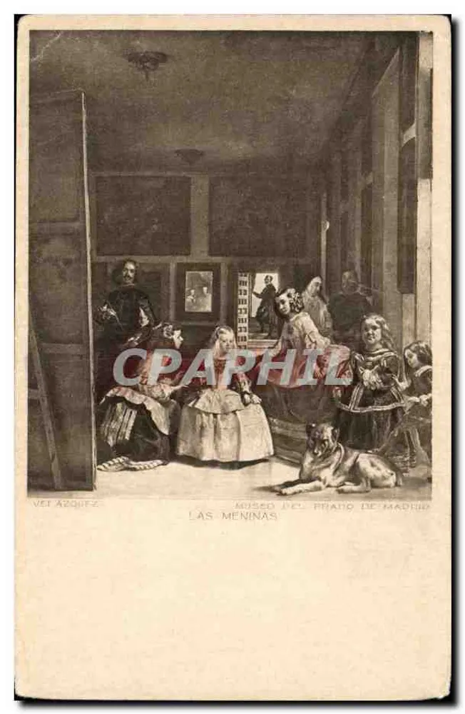 Las Meninas — Prado-Museum Madrid — V. Azquiez - Vorderseite