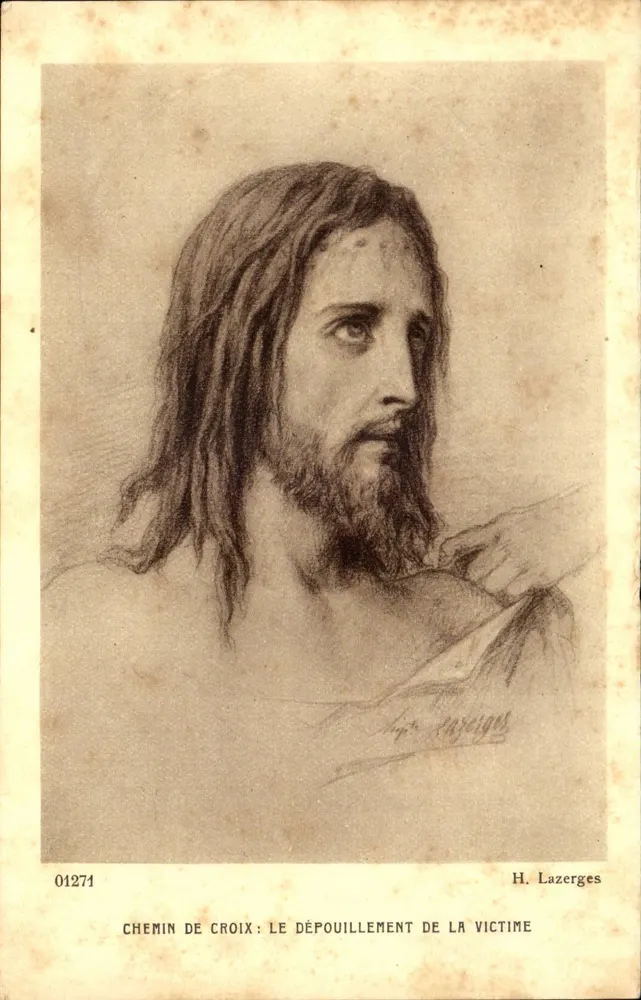 Jesus Christ — Das Entkleiden der Opfer — H. Lazerges, n° 01271 - Vorderseite