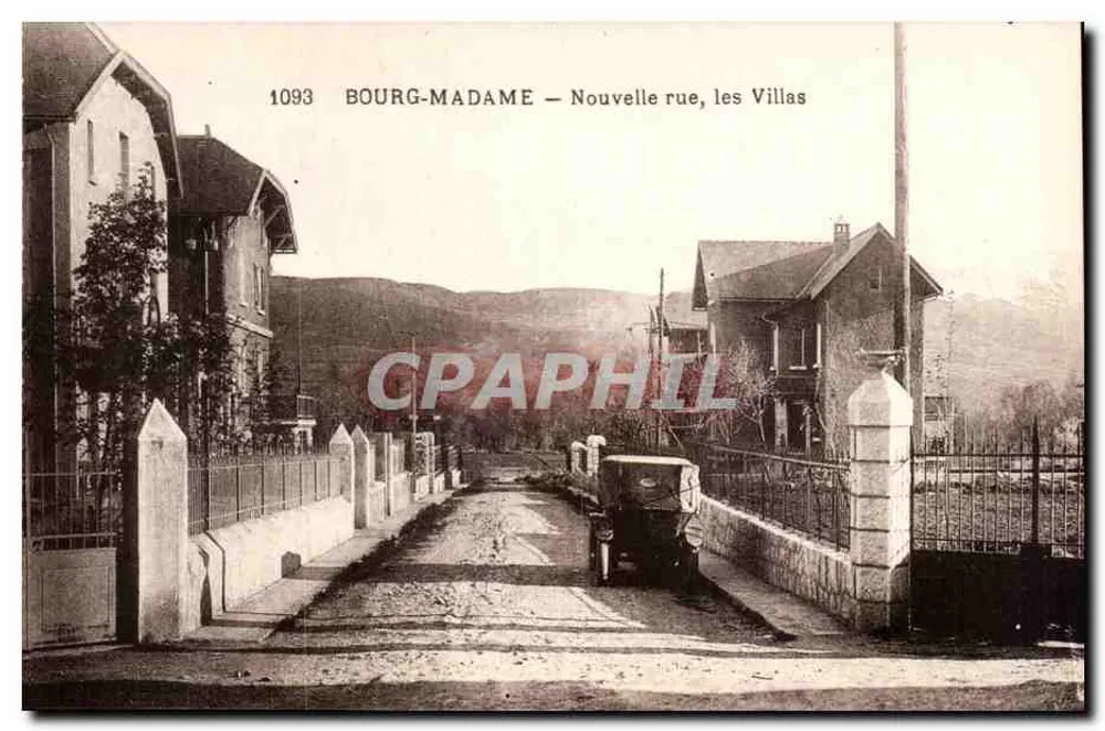 Bourg-Madame — Neue Straße, die Villen — Verlag M.P.L. Nr. 1093 - Vorderseite