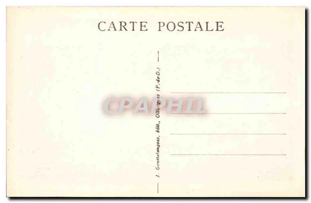 Mont-Dore — Landschaft — Route de Besse — g. d'o. - 1431 - Rückseite