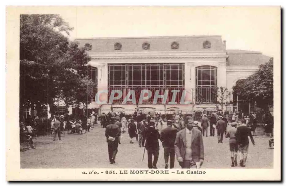 Le Mont-Dore — Das Casino — J. Gonttefangeas, Verleger, Ollierges (P.-da-D.) - Vorderseite