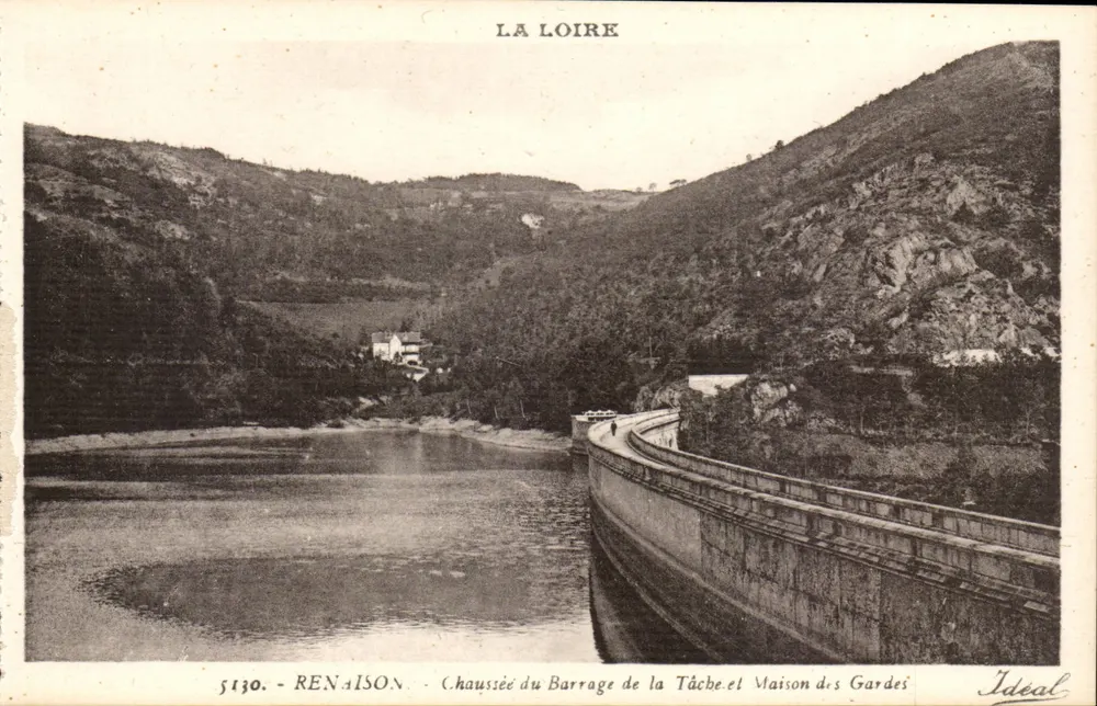 Die Loire - RENAISSON - Chaussée des Dammes von Tâche und Wachhaus — Ideal - Vorderseite
