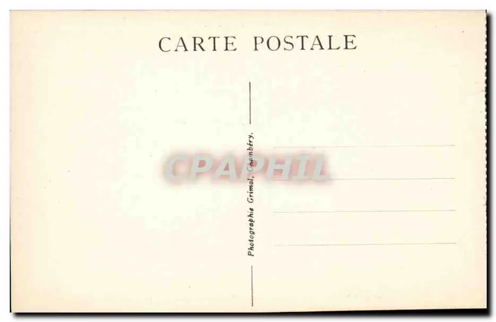 Route de Chambéry aux Echelles — Eingang zum Napoleon-Tunnel (1804-1820) — La Savoie Touristique, Nr. 5268 - Rückseite