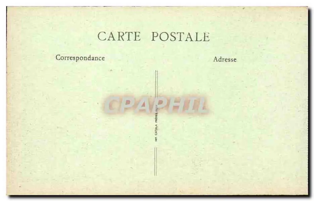 Annecy — O Quai do Bispo — B.F. « Luce » - Verso
