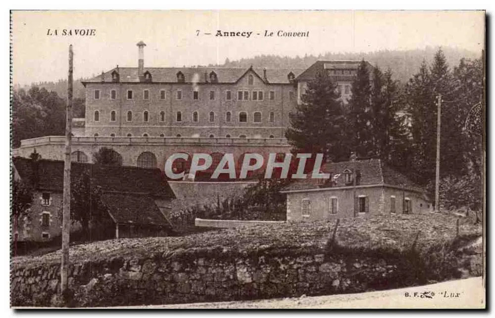Annecy - O Convento — A Savóia — B. F. Lux - Frente