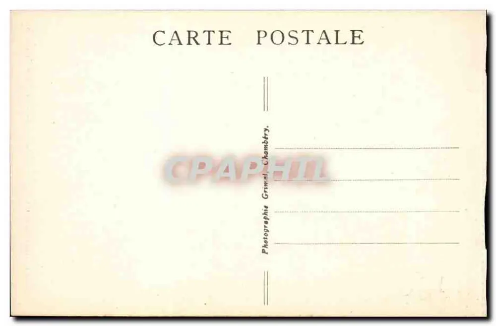 Saint-Laurent-du-Pont in der Grande-Chartreuse — Der Gipfel der Aiguille — LA SAVOIE TOURISTIQUE — 2925 - Rückseite
