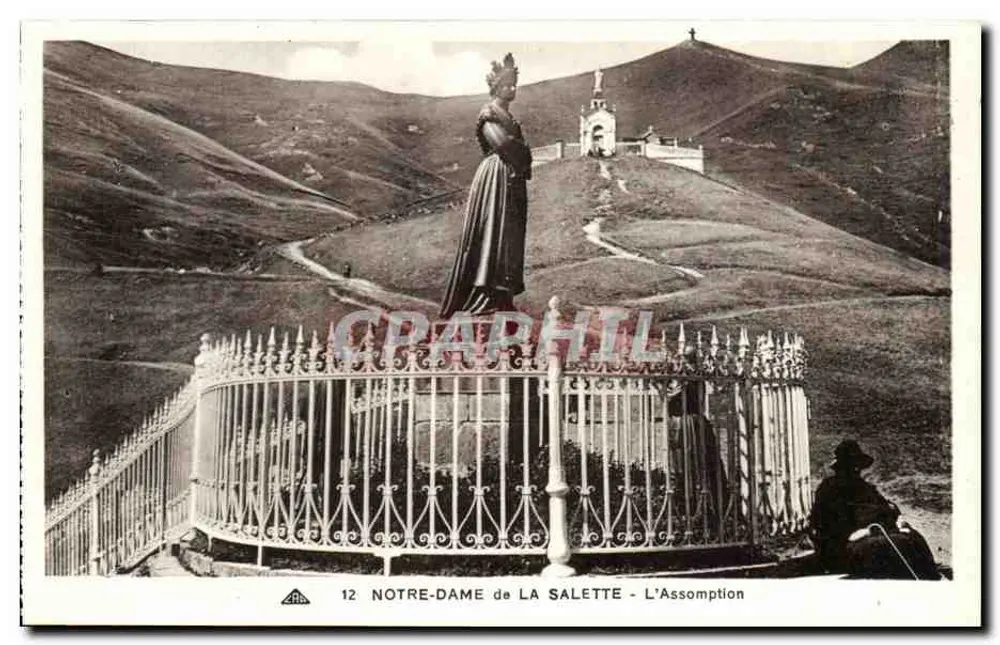 Nossa Senhora de La Salette — A Assunção — Santuário de La Salette - Frente