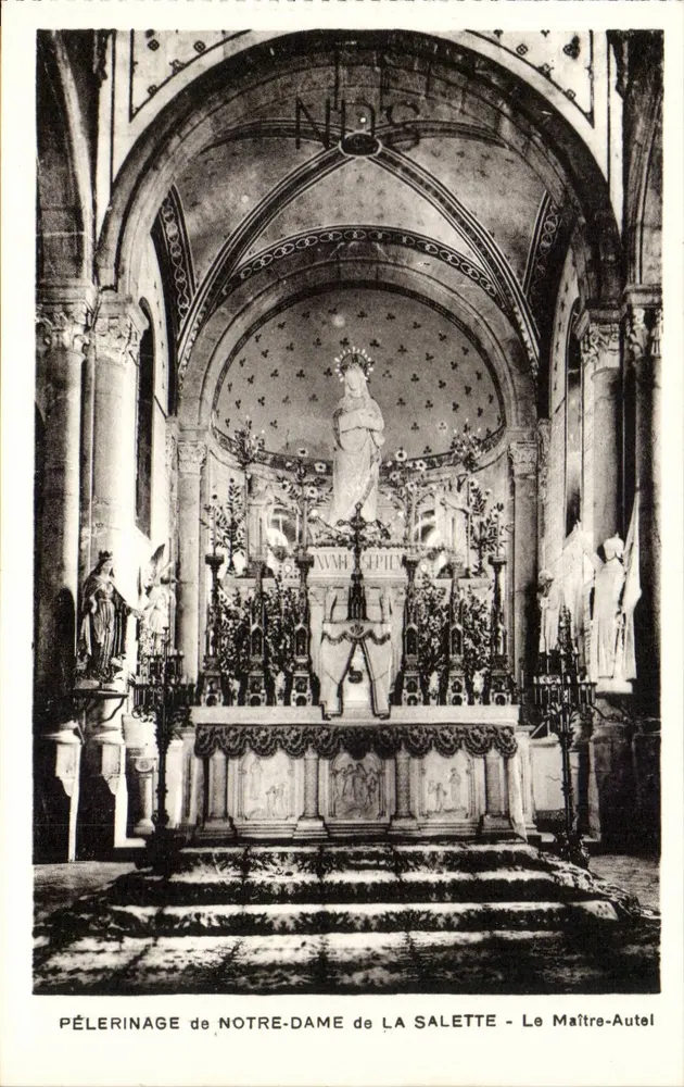 Pilgerung zu Notre-Dame de La Salette — Der Meisteraltar - Vorderseite