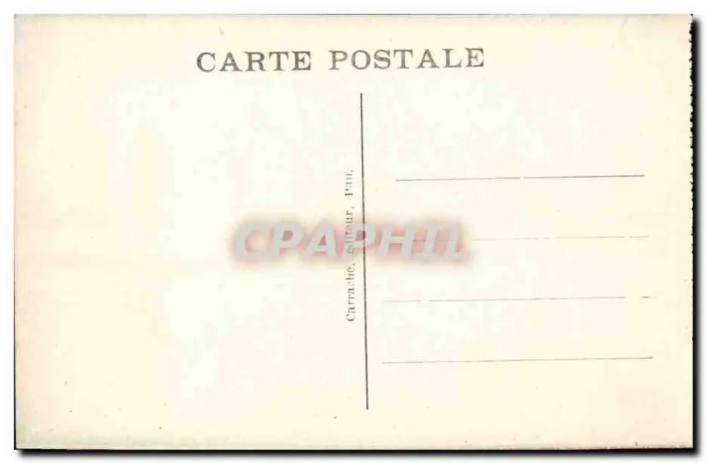 Pau — Die Fontaine der Porteneuve Straße — Werk von M. Gabard, Geschenk von M. Latapie - Rückseite