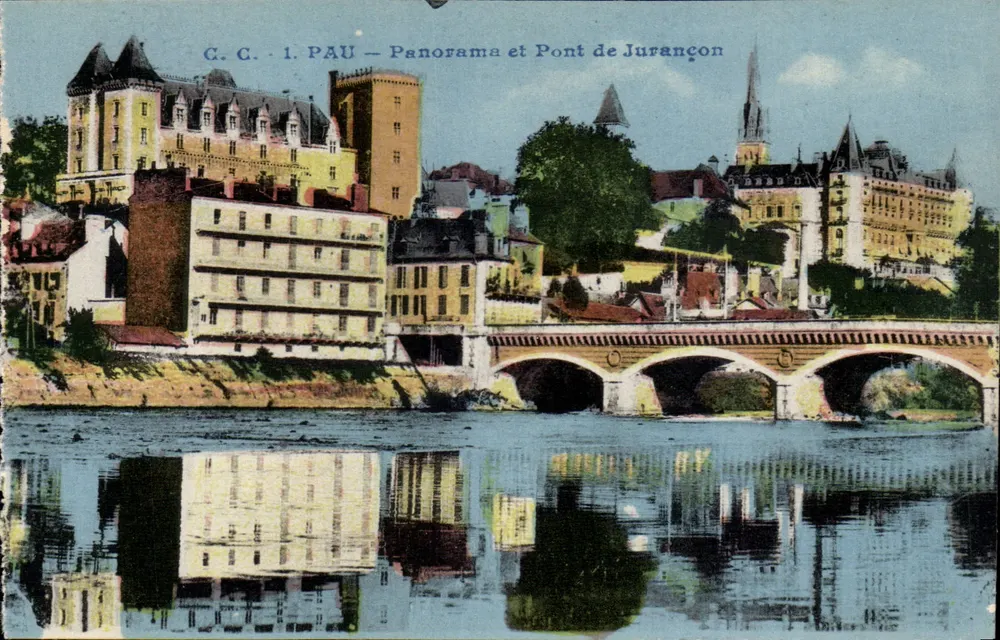 Pau — Panorama e Ponte de Jurançon — C.C. 1 - Frente